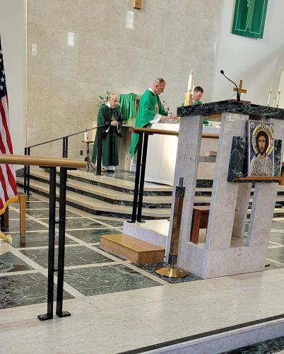 2022 Mass and Potluck for new Deacons